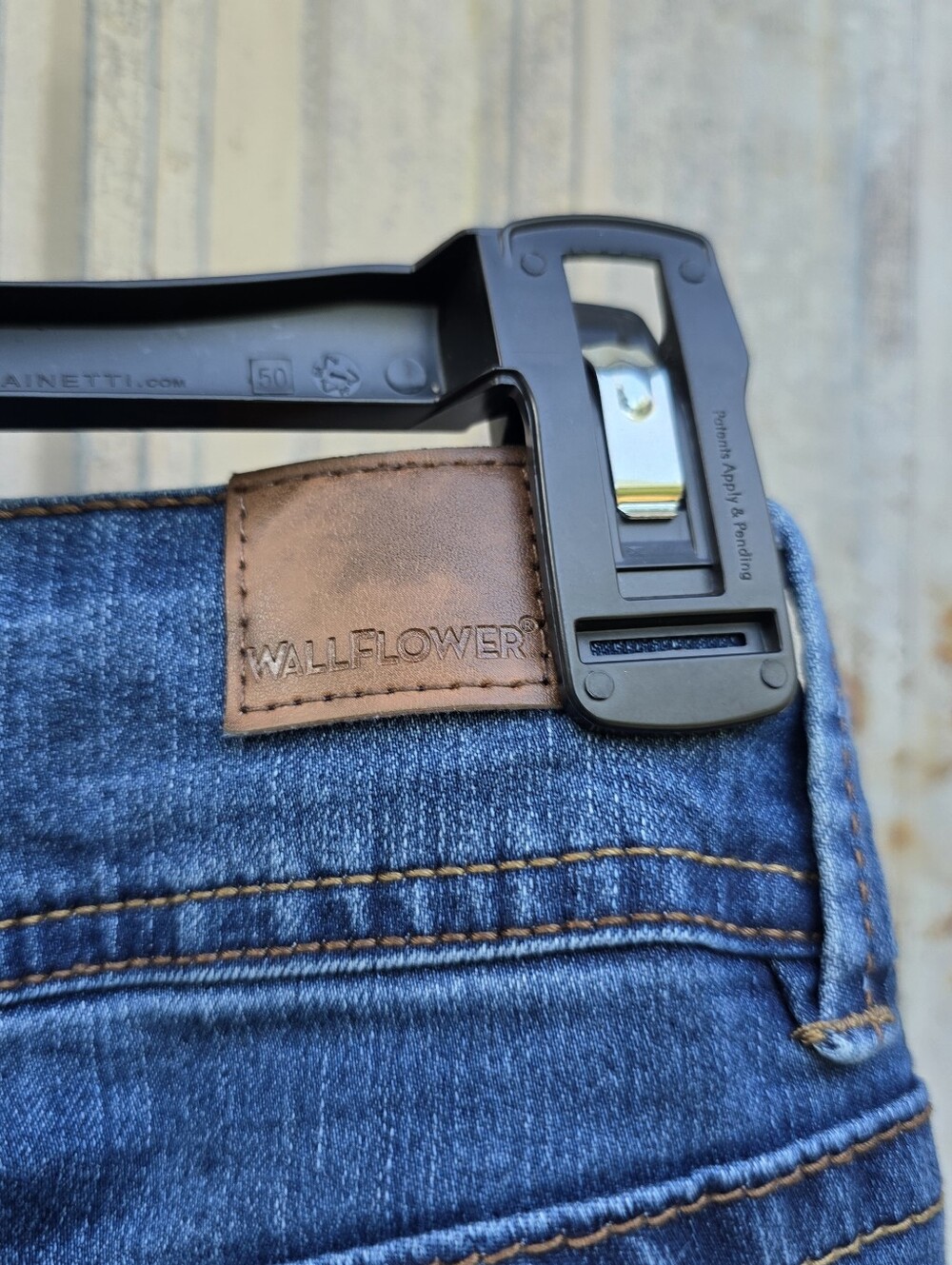 Wallflower Dark Blue Boot Cut Jeans - Picture 6 of 8